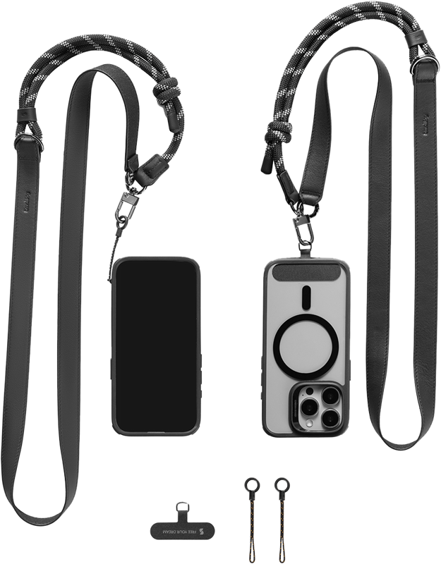 SMALLRIG 4989 FilMov Phone Shoulder Strap Black