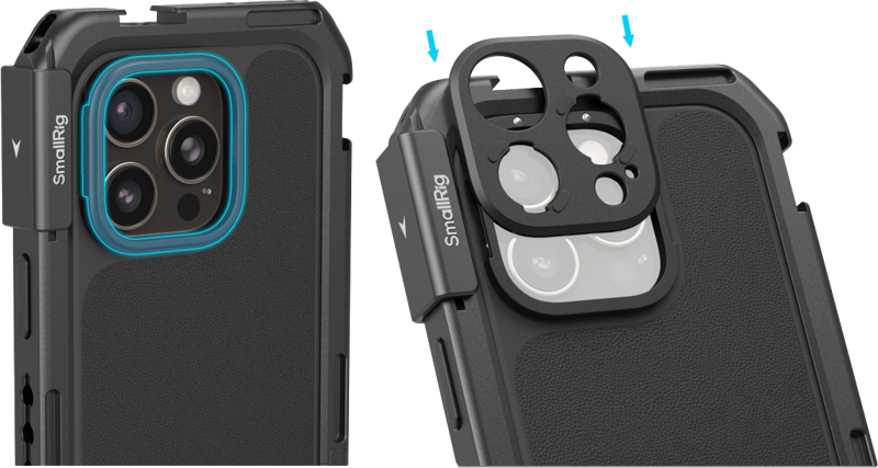 SMALLRIG 4827 Mobile Video Cage Flagship Edition for iPhone 16 Pro Max