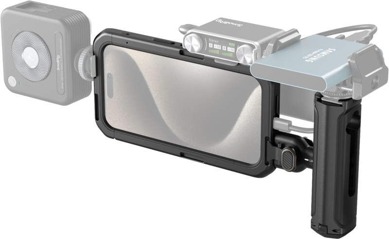SMALLRIG 4398 Mobile Video Kit (Single Handheld) for iPhone 15 Pro