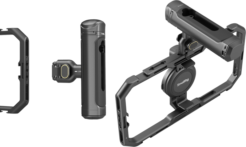 SMALLRIG 4597 All-in-One Video Kit for Smartphone Creators Quick Basic Edition