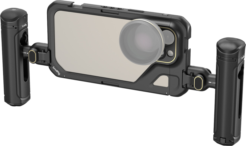 SMALLRIG 4392 Mobile Video Kit (Dual Handheld) for iPhone 15 Pro Max