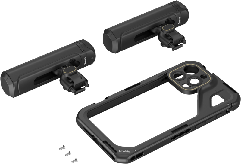 SMALLRIG 4392 Mobile Video Kit (Dual Handheld) for iPhone 15 Pro Max