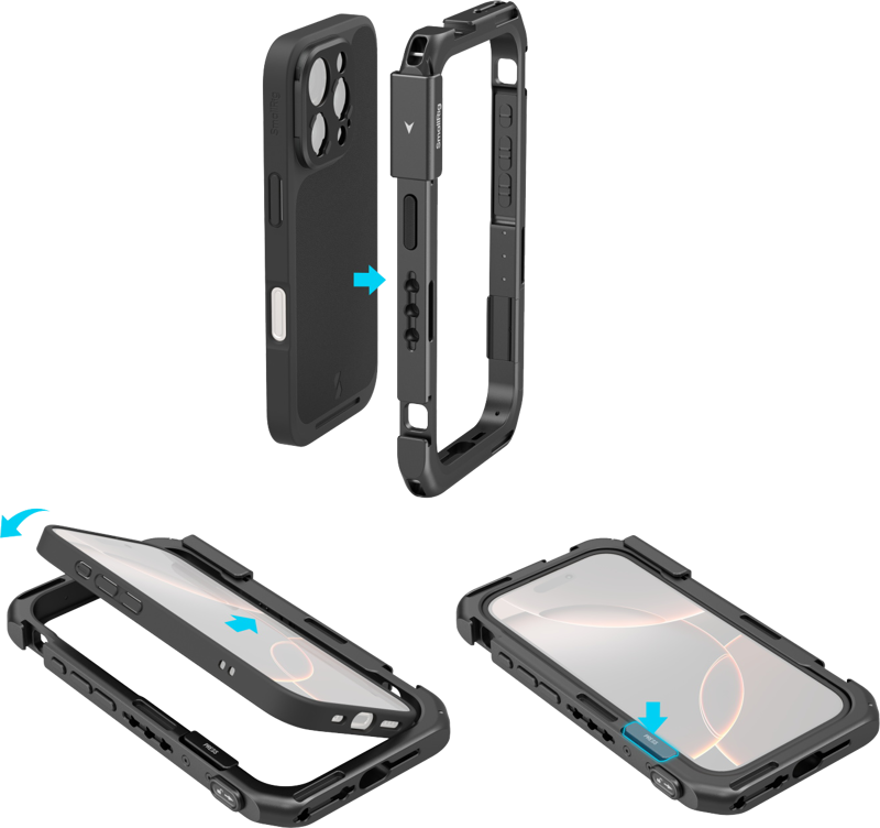 SMALLRIG 5007 Mobile Dual Handheld Kit for iPhone 16 Pro