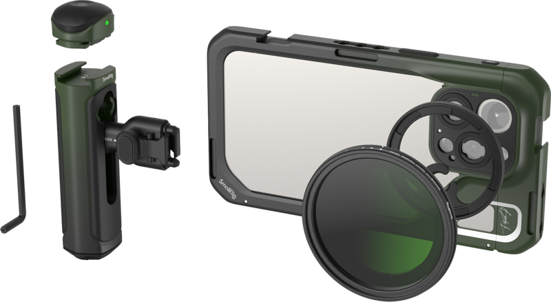 SMALLRIG 4407 Special Mobile Video Kit Dual Handheld (X Brandon Li) for iPhone 15 Pro Max