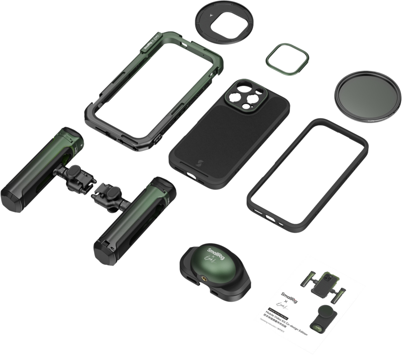 SMALLRIG 5002 x Brandon Li Mobile Lightweight Video Kit for iPhone 16 Pro Co-design Edition