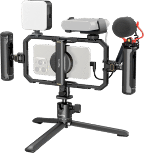 SMALLRIG 4704 All-in-One Video Kit for Smartphone Creators Qucik Pro Edition