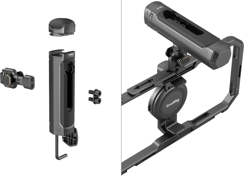 SMALLRIG 4704 All-in-One Video Kit for Smartphone Creators Qucik Pro Edition