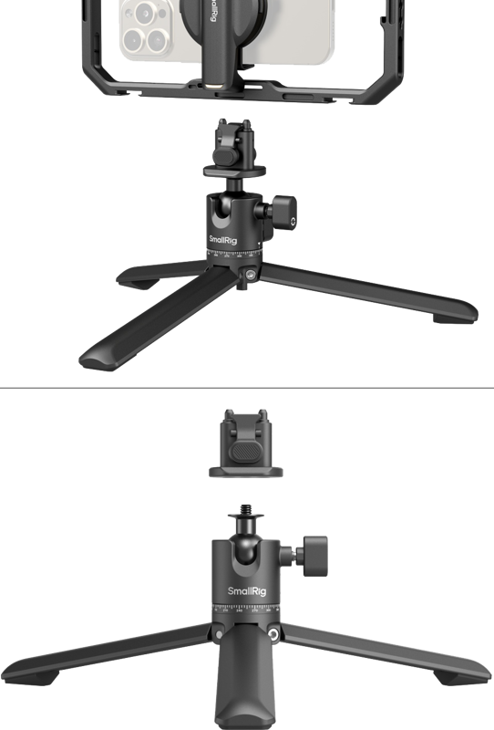 SMALLRIG 4704 All-in-One Video Kit for Smartphone Creators Qucik Pro Edition