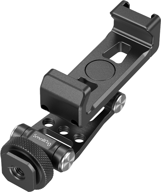 SMALLRIG 4382 Metal Phone Holder with Cold Shoe Mount