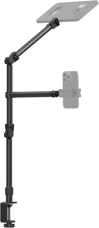 1/4"-20 to 3/8"-16 adapter and 1/4"-20 to 5/8"-11 adapter.