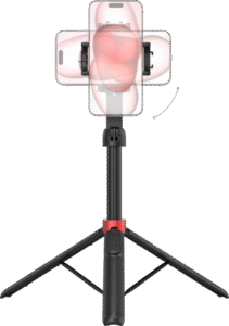 SMALLRIG 4729 Portable Selfie Stick Tripod ST-25 Black