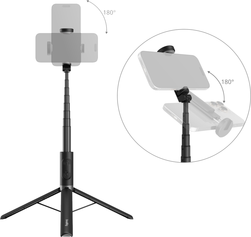 ensuring exceptional stability on any surface for professional-quality content creation.