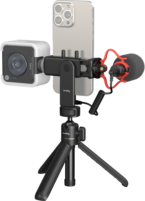 SMALLRIG 4369 Smartphone Vlog Tripod Kit VK-50 Advanced Version