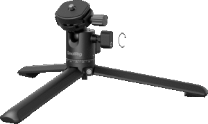 SMALLRIG 4630 Metal Tabletop Tripod with Arca-Swiss Quick Release Plate and Panoramic Ball Head