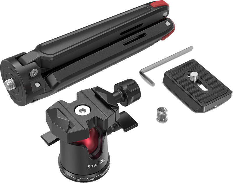 SMALLRIG 2664 Tabletop Minitripod with Panoramic Ballhead