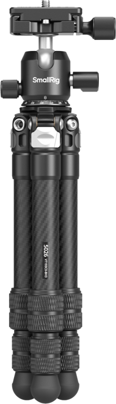 it can easily hold a 3kg camera and lens.