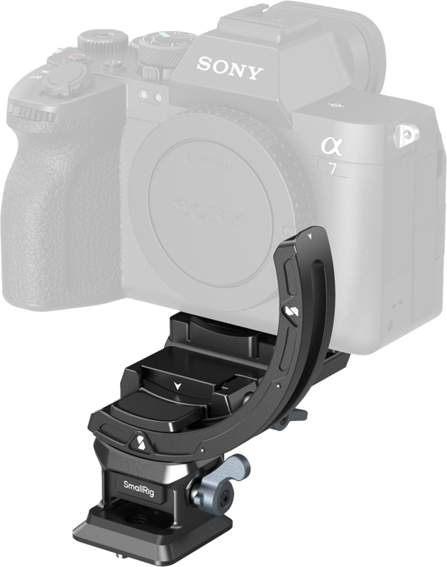 SMALLRIG 4349 Horizontal-to-Vertical Mount Plate Kit for Mirrorless Cameras