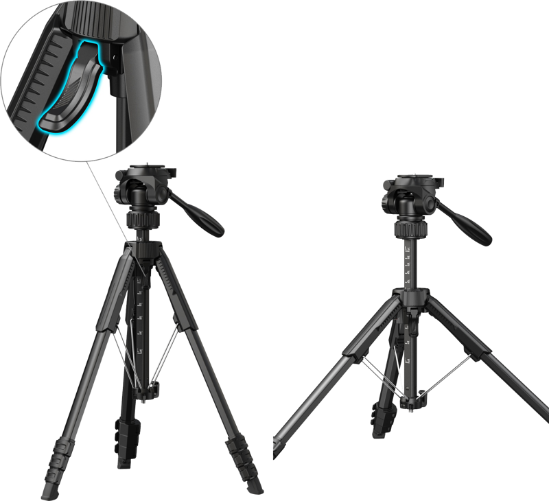 SMALLRIG 5351 Stalite AP-21 Portable Photo Tripod