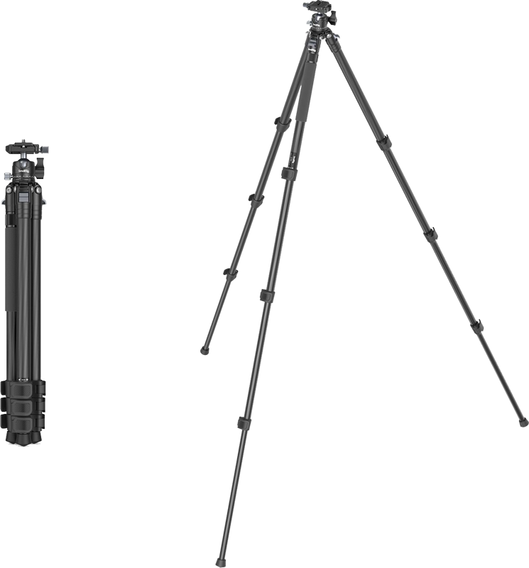 SMALLRIG 4060 Carbon Fiber Tripod Kit AP-10