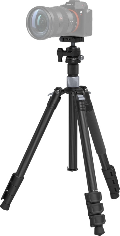 SMALLRIG 4059 Carbon Fiber Tripod Kit with Center Column AP-20