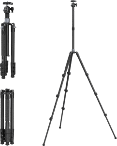SMALLRIG 4059 Carbon Fiber Tripod Kit with Center Column AP-20