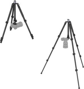 SMALLRIG 4059 Carbon Fiber Tripod Kit with Center Column AP-20