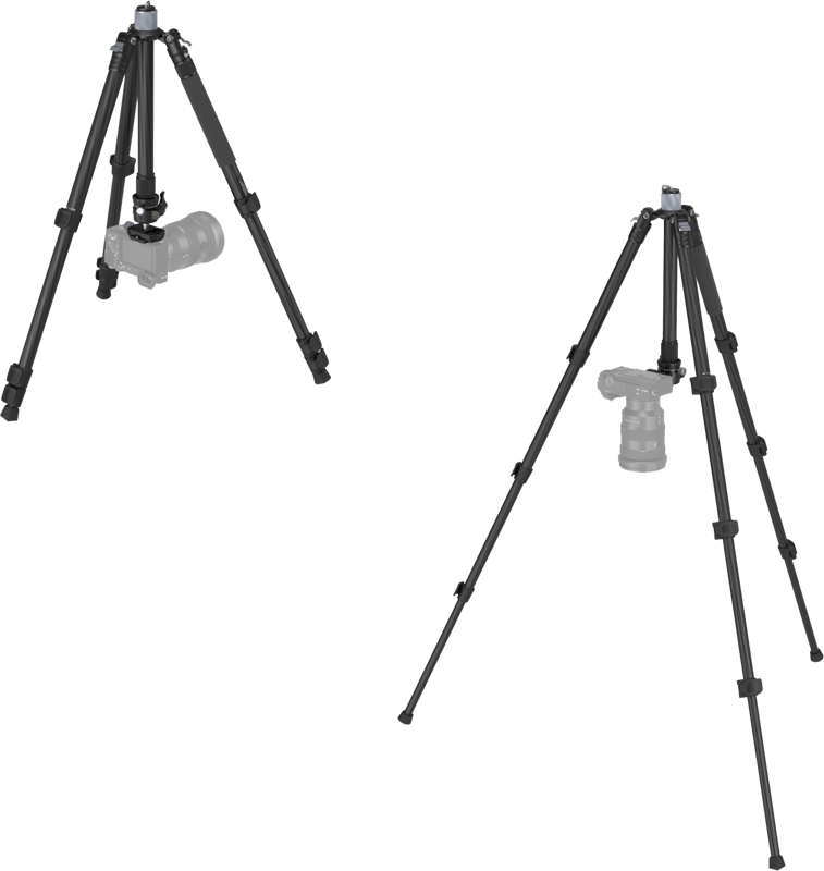 SMALLRIG 4059 Carbon Fiber Tripod Kit with Center Column AP-20
