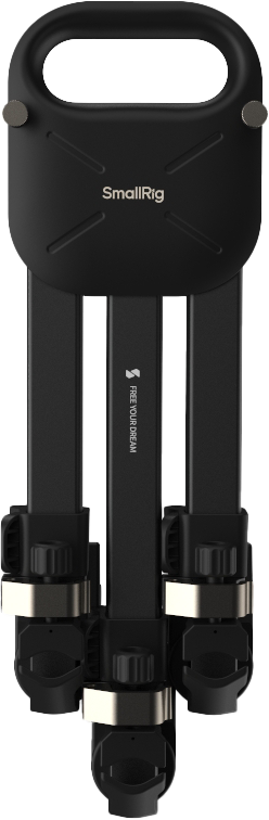 A universal dolly designed for effortless maneuvering heavy-duty tripods.