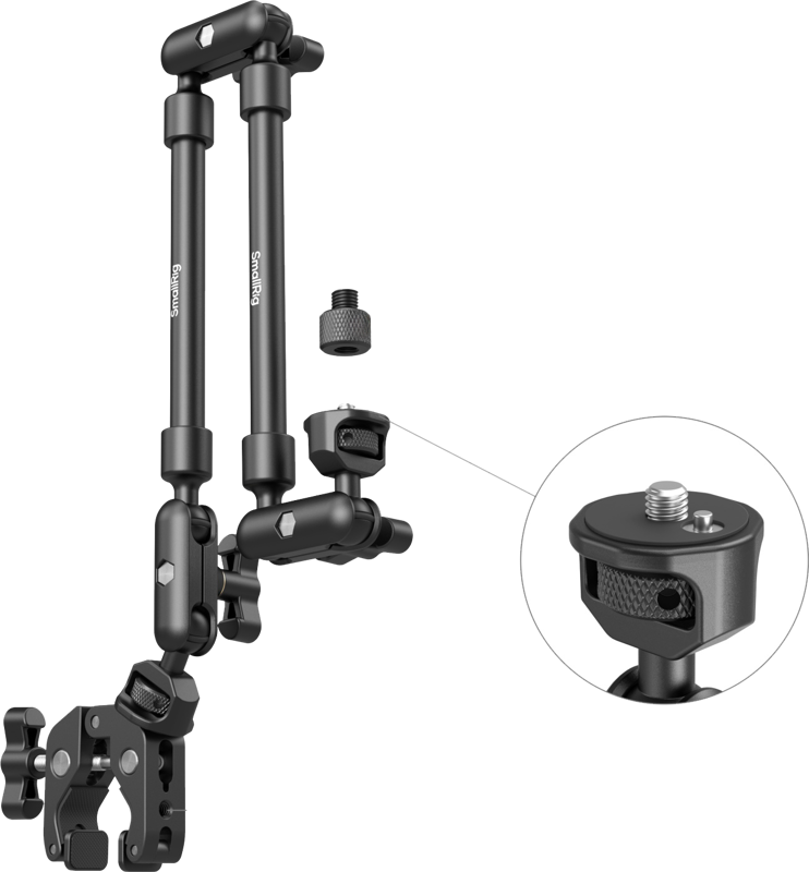 SMALLRIG 4766 Magic Arm with Crab Clamp Kit