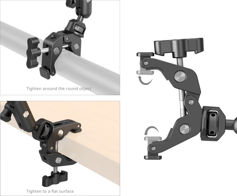 SMALLRIG 4766 Magic Arm with Crab Clamp Kit
