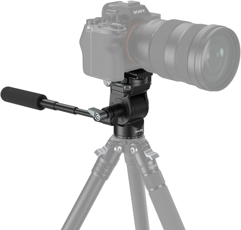 SMALLRIG 4104 Video Head with Mount Plate for Vertical Shooting