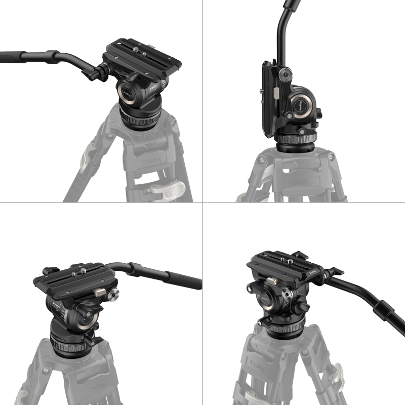 SMALLRIG 4287 Professional Video Head PH8