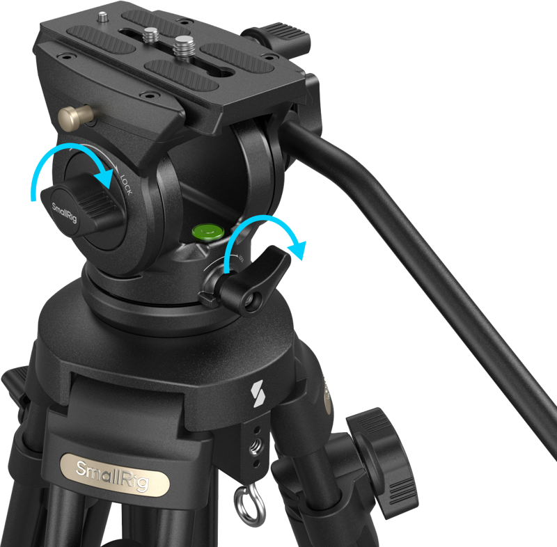 SMALLRIG 4684 Lightweight Video Tripod Kit AD-50 Lite
