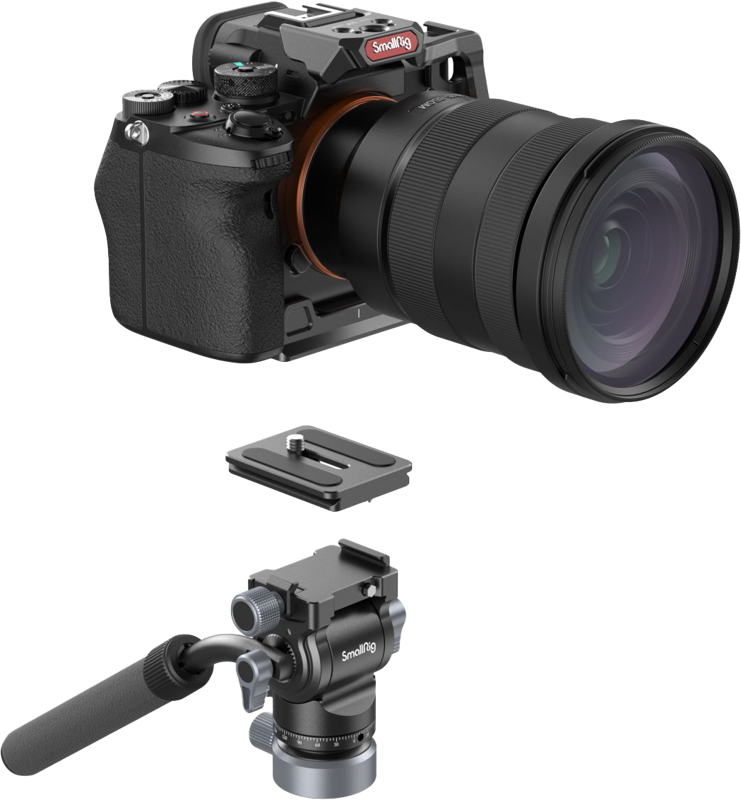 SMALLRIG 4319 Video tripod kit CT190 Alu