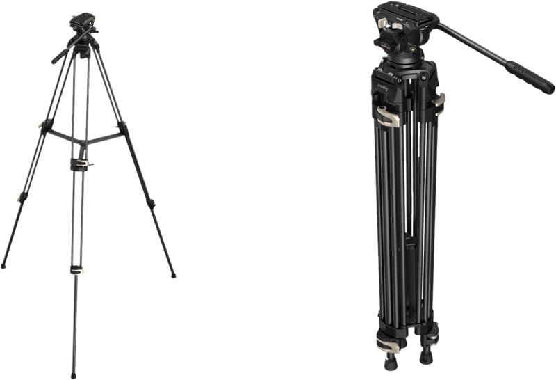 SMALLRIG 3751 Video Tripod Heavy-Duty with Fluid Head AD-01