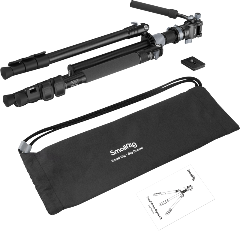 SMALLRIG 4221 Travel Video Tripod Kit