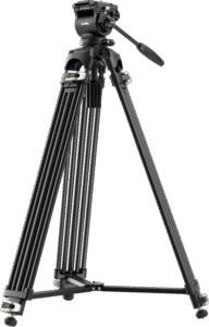 SMALLRIG 4686 Heavy-Duty Fluid Head Video Tripod Kit AD-01S