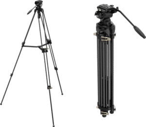 SMALLRIG 4686 Heavy-Duty Fluid Head Video Tripod Kit AD-01S