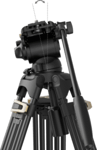 SMALLRIG 4686 Heavy-Duty Fluid Head Video Tripod Kit AD-01S