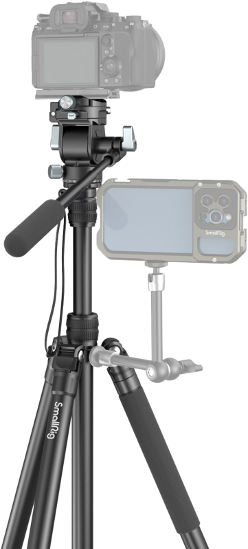 particularly in outdoor scenarios. It features reverse-folding Aluminum alloy legs to be folded down to 46cm and a center column to increase stability. The 4-section legs with knob locks allow you to adjust the working height to up to 185cm in seconds