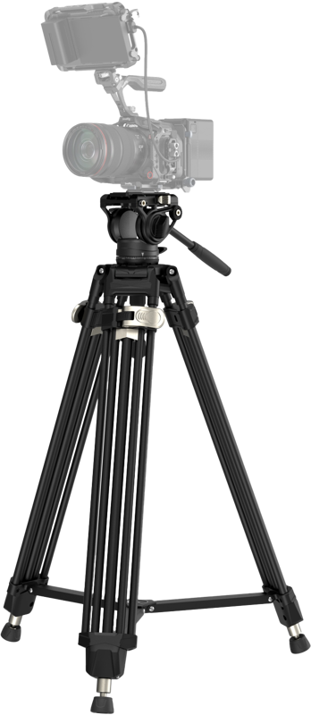 This tripod has quickly adjustable legs
