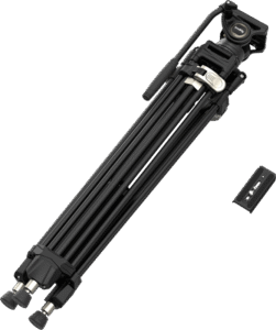 featuring a damping system for smooth pan and tilt. It also has a newly-designed snap-on quick-release plate mount.