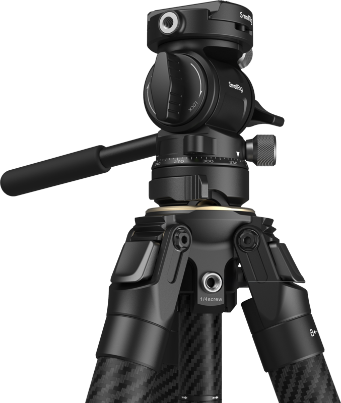 SMALLRIG 5028 Portable Carbon Fiber Travel Tripod Kit