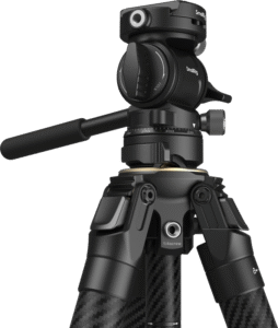 SMALLRIG 5028 Portable Carbon Fiber Travel Tripod Kit