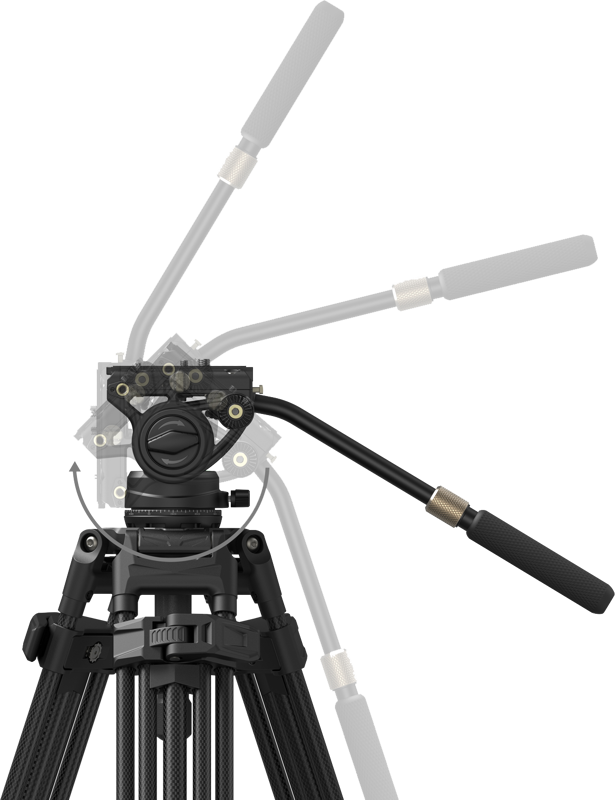SMALLRIG 5111 Heavy-Duty Tripod Kit AD-80S