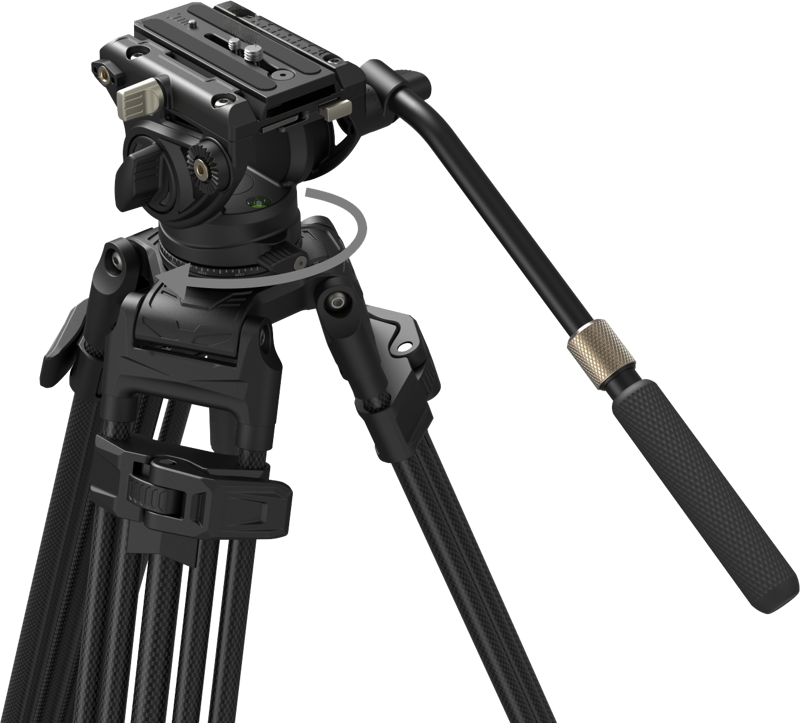 SMALLRIG 5111 Heavy-Duty Tripod Kit AD-80S