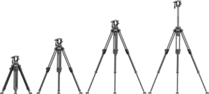 SMALLRIG 4420 Lightweight Video Carbon Fiber Tripod Kit AD-50 Pro