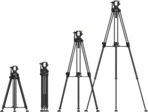 SMALLRIG 5201 Video Carbon Fiber Tripod Kit AD-50 Max