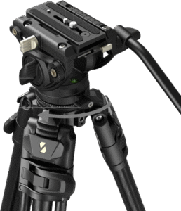 allows you to pan the camera smoothly. Designed for outdoor filmmakers. Featuring FreeSpeed technology