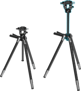 SMALLRIG 5305 x Potato Jet TRIBEX SE hüdrauliline statiiv